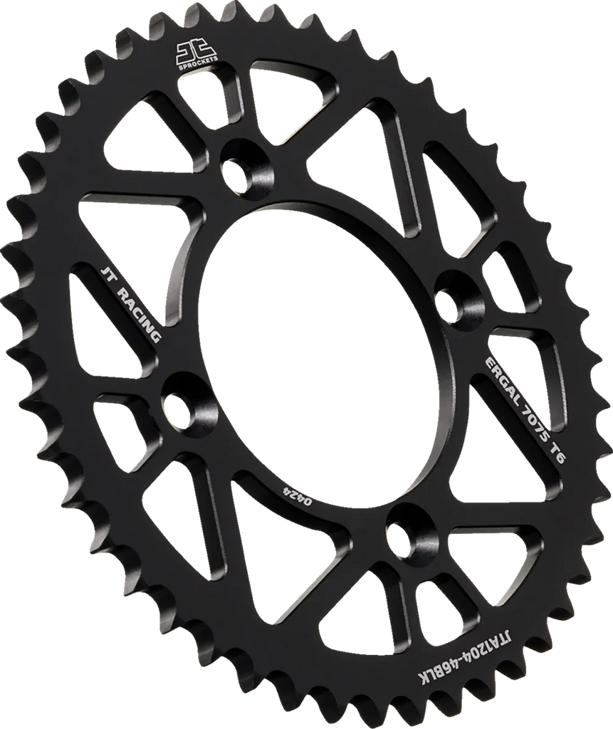 JT Sprockets Rear Sprocket - Aluminum - 46 Tooth - Black - CRF 125F JTA1204.46BLK - Main Product View