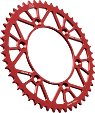 Load image into Gallery viewer, JT Sprockets Rear Sprocket - Aluminum - 49 Tooth - Red - Gas Gas/Husqvarna/Husaberg/KTM JTA897.49RED - Main Product View