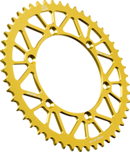 Load image into Gallery viewer, JT Sprockets Rear Sprocket - Aluminum - 50 Tooth - Gold - Kawasaki JTA460.50GLD - Main Product View