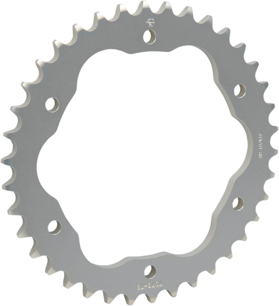 JT Sprockets Rear Sprocket - Aluminum - 51 Tooth - Gold - KX 250/X JTA460.51GLD - Side View