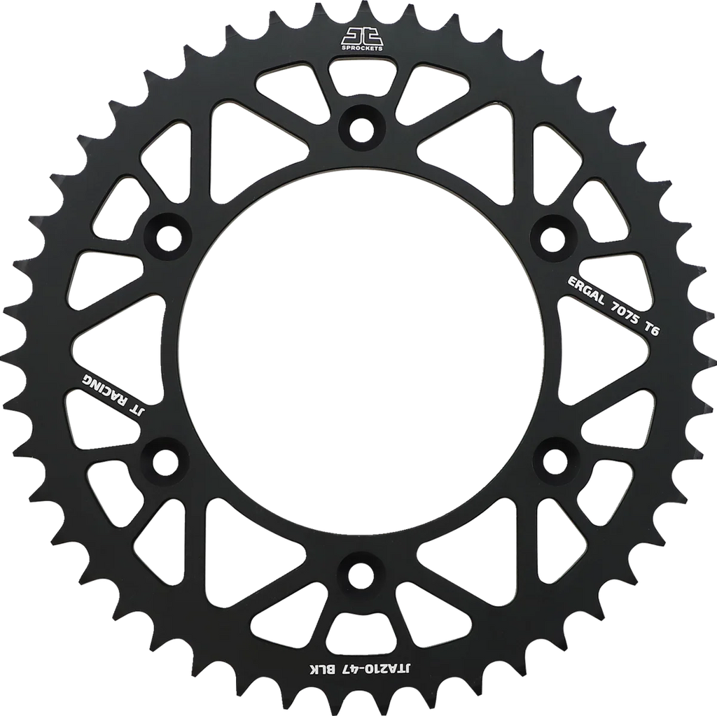 JT Sprockets Rear Sprocket - Beta/Honda - Black - 47 Tooth JTA210.47BLK - Main Product View