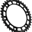 Load image into Gallery viewer, JT Sprockets Rear Sprocket - Black - 38-Tooth JTA897.38BLK - Main Product View