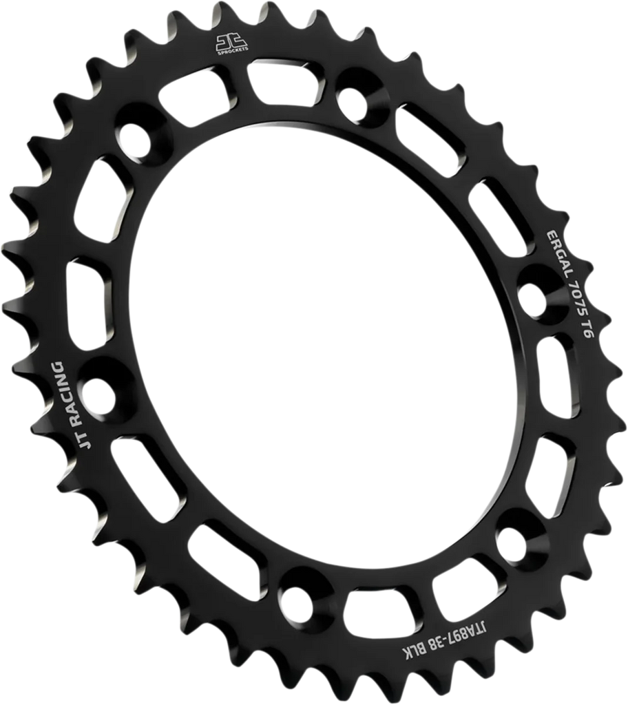 JT Sprockets Rear Sprocket - Black - 38-Tooth JTA897.38BLK - Main Product View