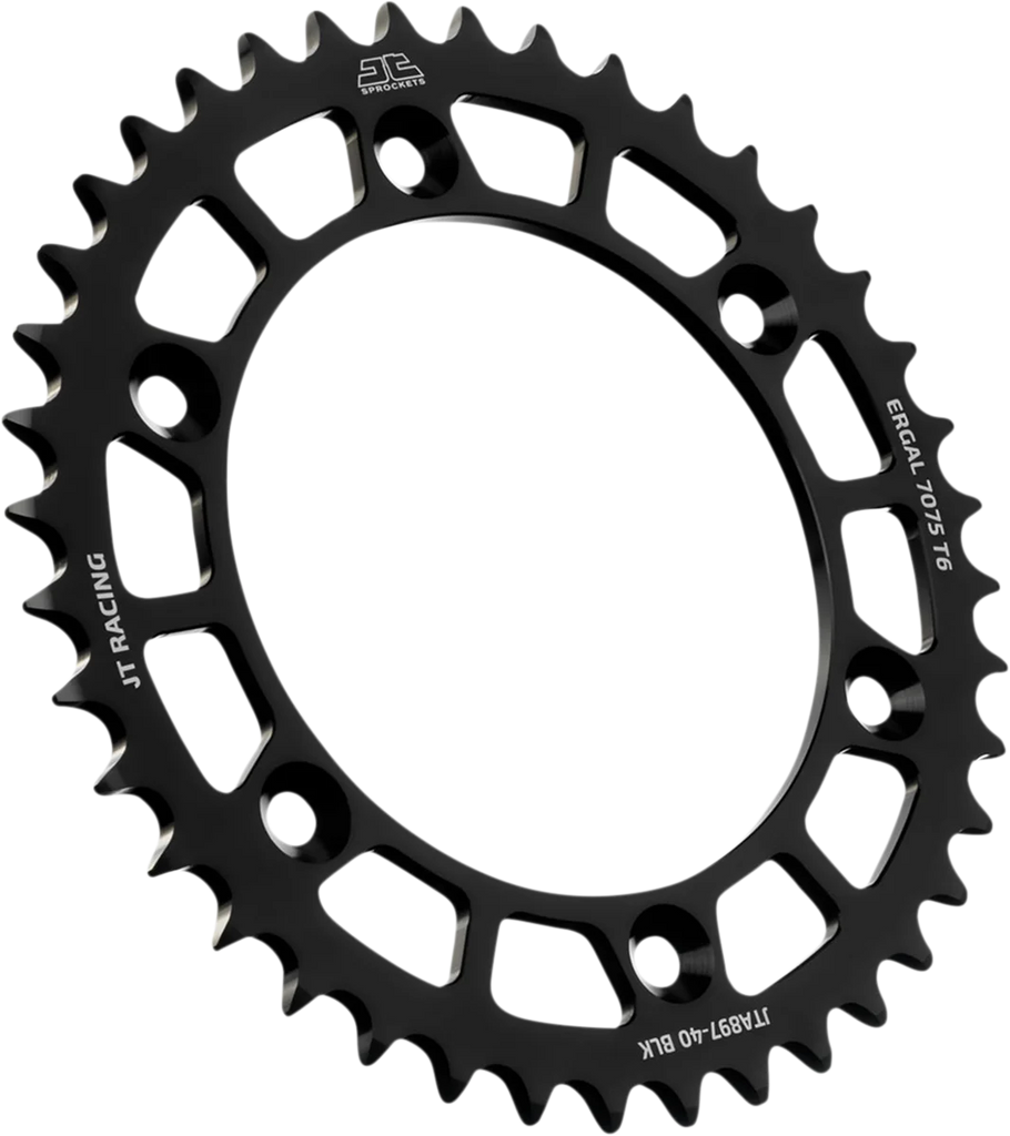 JT Sprockets Rear Sprocket - Black - 40-Tooth JTA897.40BLK - Main Product View