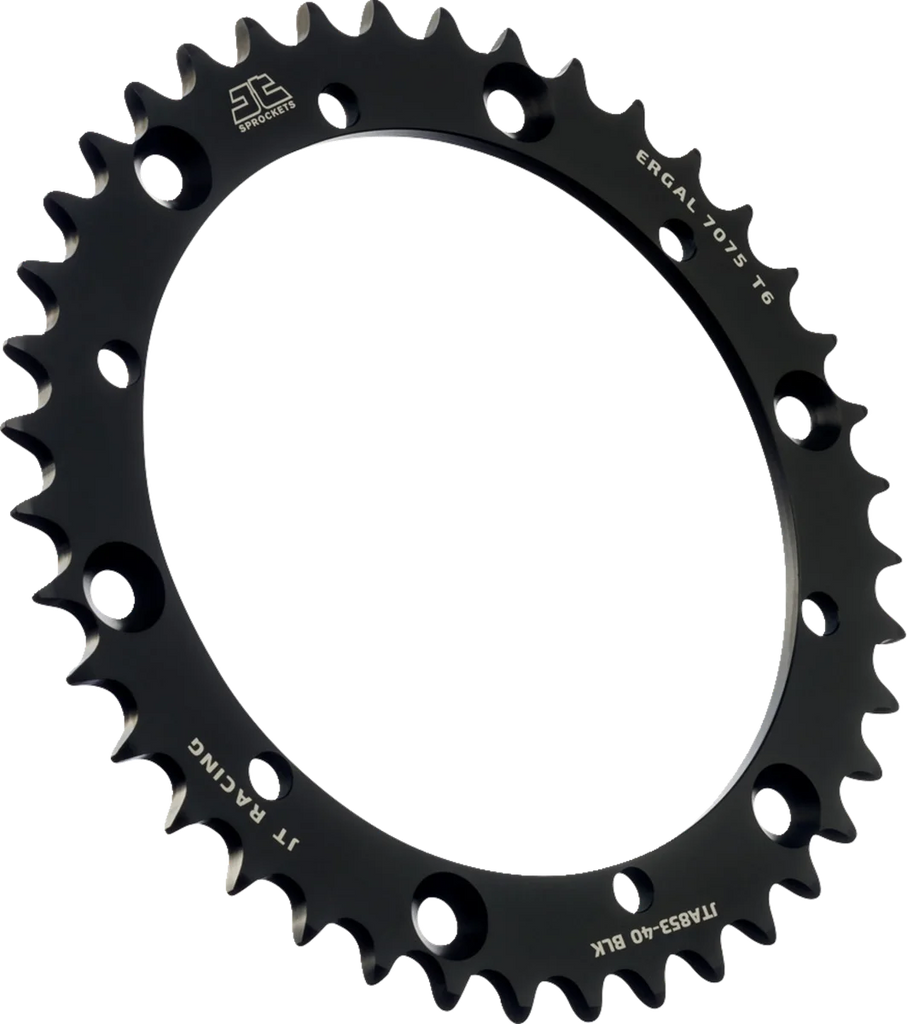 JT Sprockets Rear Sprocket - Black - 40 Tooth - Yamaha JTA853.40BLK - Main Product View