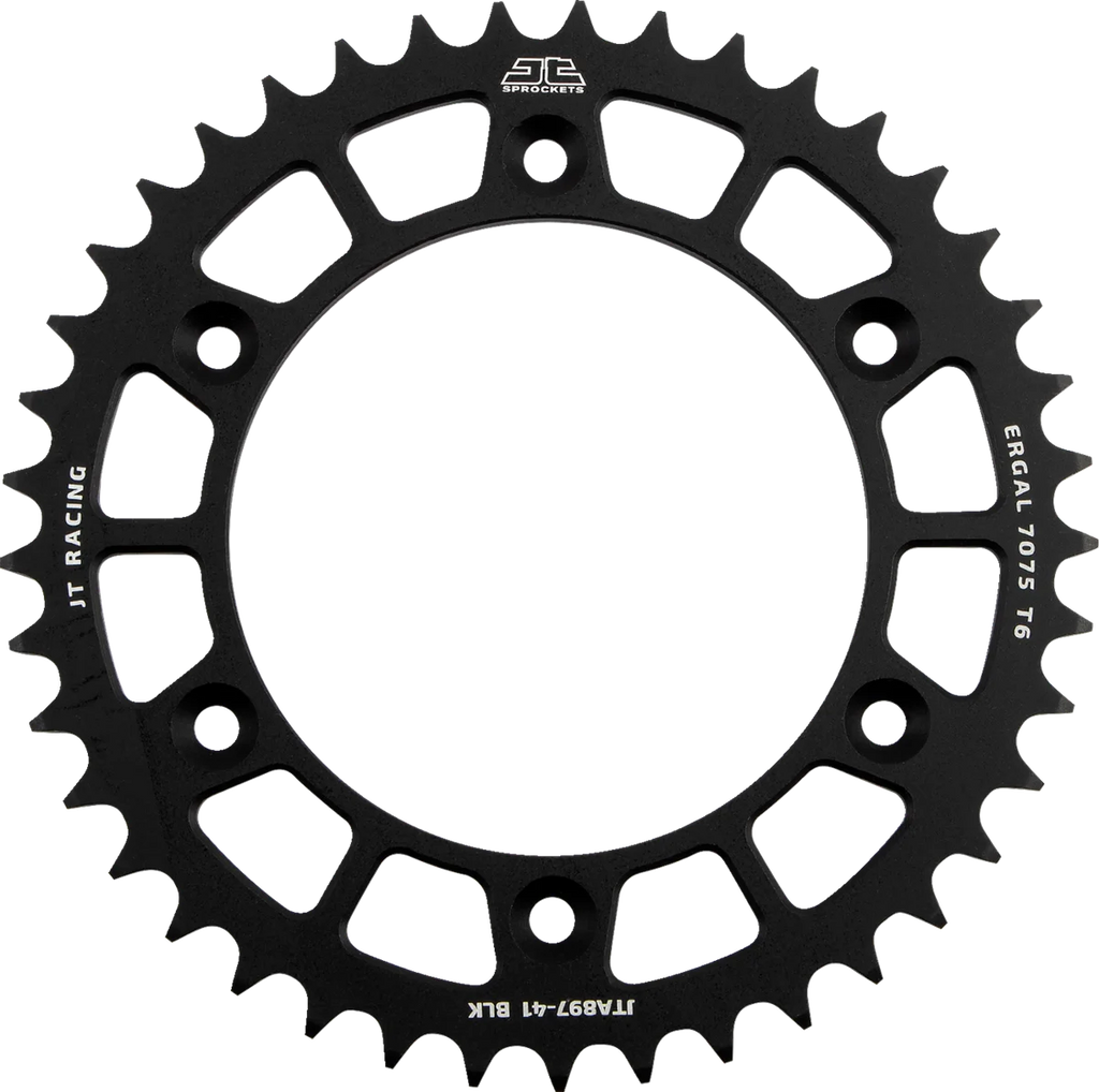 JT Sprockets Rear Sprocket - Black - 41 Tooth JTA897.41BLK - Main Product View