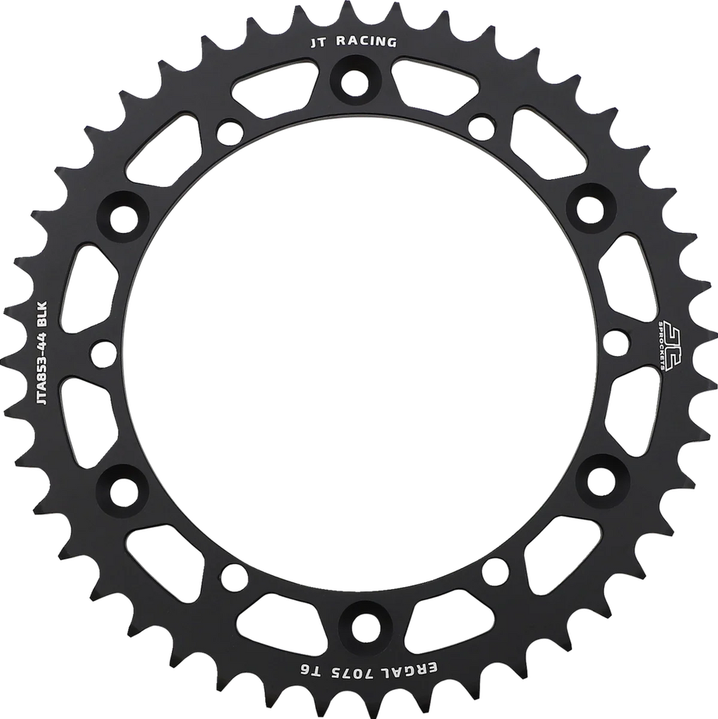 JT Sprockets Rear Sprocket - Black - 44 Tooth - Yamaha JTA853.44BLK - Main Product View