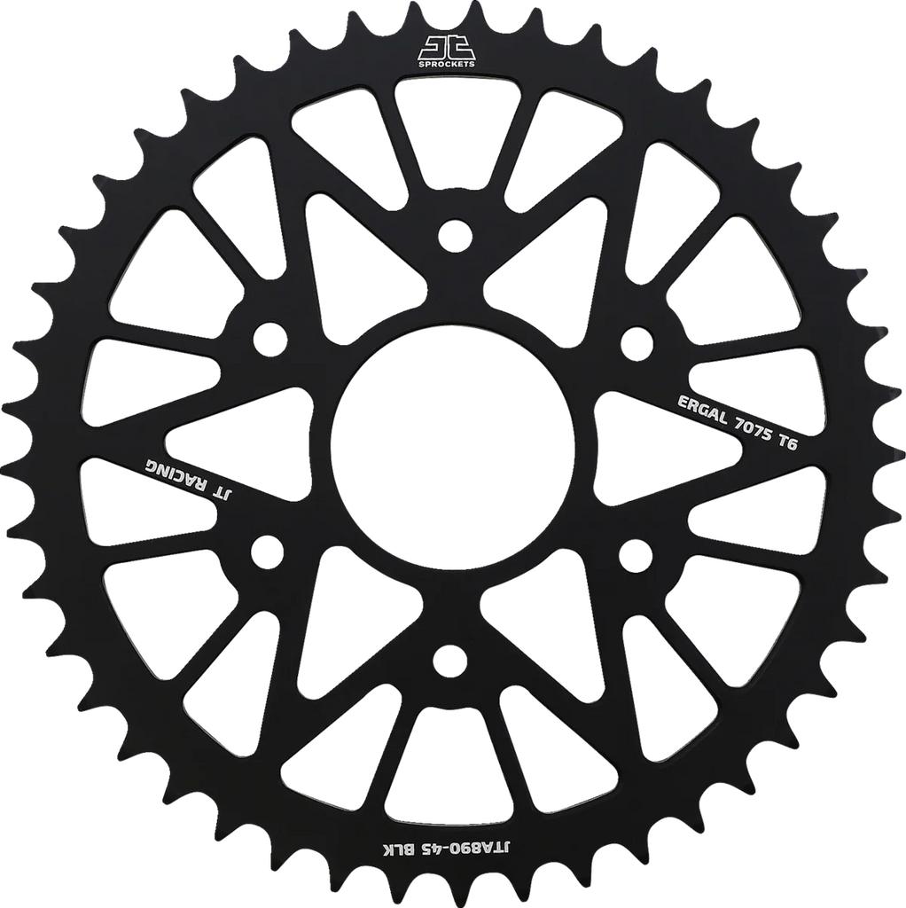 JT Sprockets Rear Sprocket - Black - 45 Tooth JTA890.45BLK - Main Product View