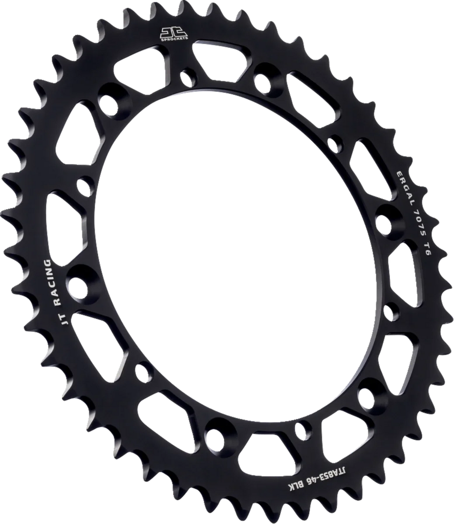 JT Sprockets Rear Sprocket - Black - 46 Tooth - Yamaha JTA853.46BLK - Main Product View