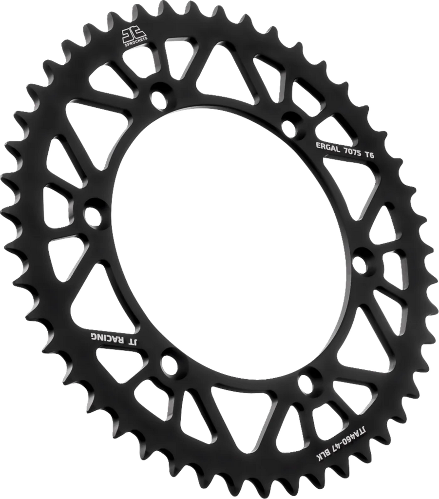 JT Sprockets Rear Sprocket - Black - 47 Tooth - Kawasaki JTA460.47BLK - Main Product View