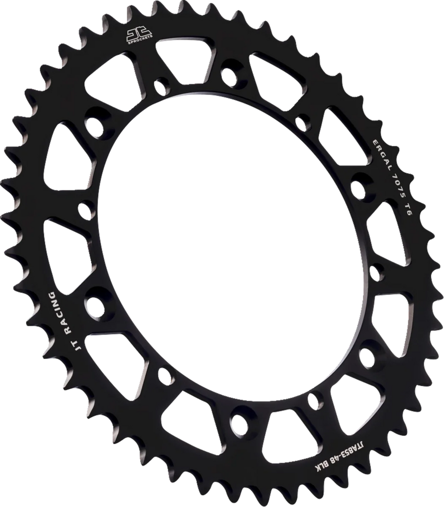 JT Sprockets Rear Sprocket - Black - 48 Tooth - Yamaha JTA853.48BLK - Main Product View