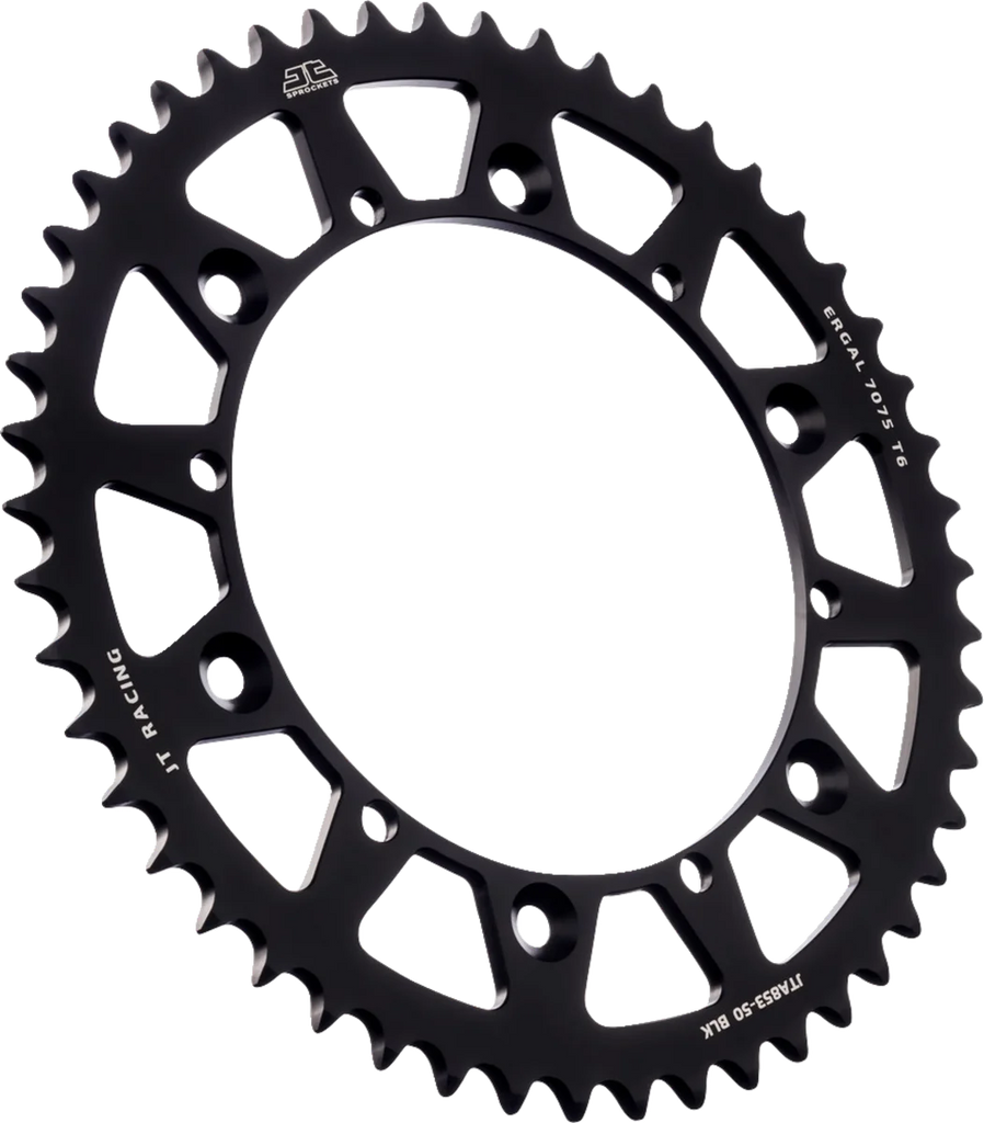 JT Sprockets Rear Sprocket - Black - 50 Tooth - Yamaha JTA853.50BLK - Main Product View
