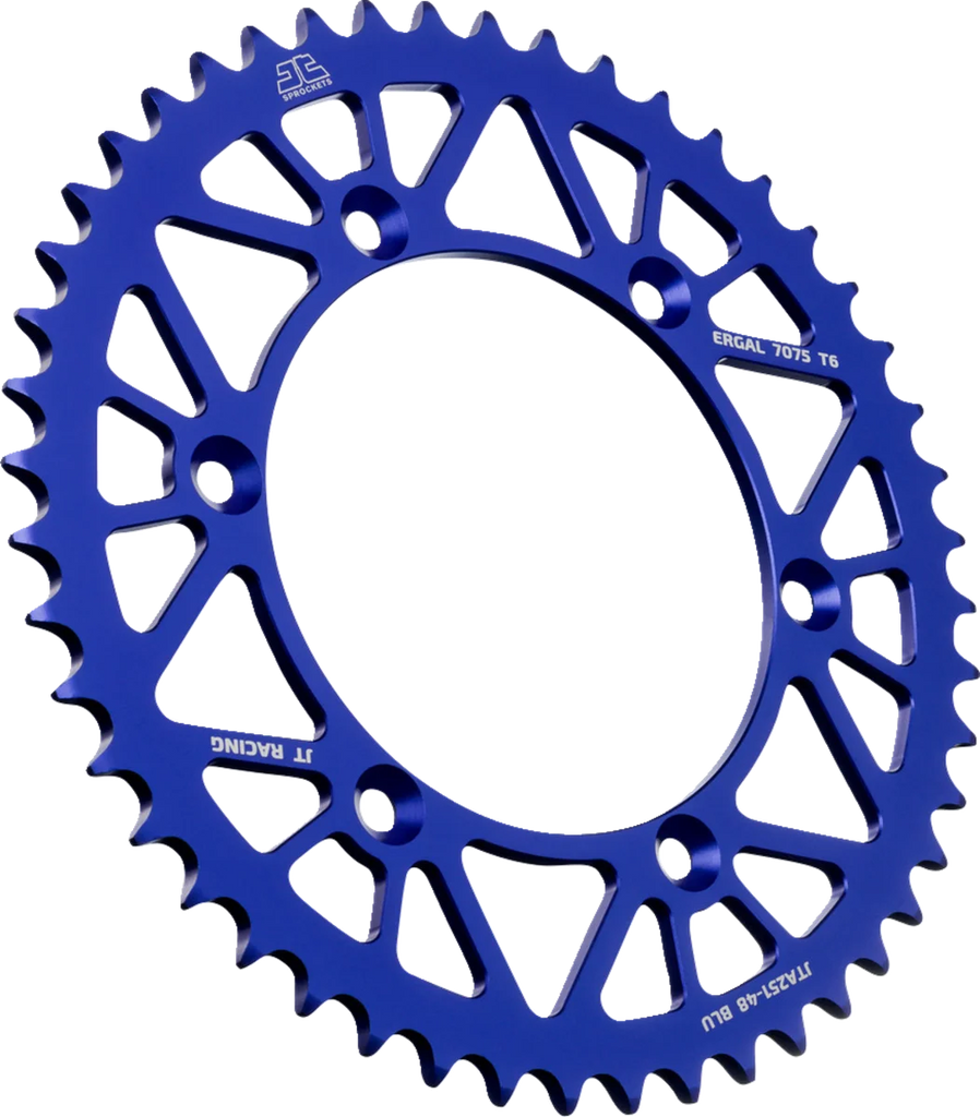JT Sprockets Rear Sprocket - Blue - 48 Tooth - Yamaha JTA251.48BLU - Main Product View