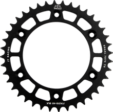 Load image into Gallery viewer, JT Sprockets Rear Sprocket - Honda - Black - 40 Tooth JTA210.40BLK - Main Product View