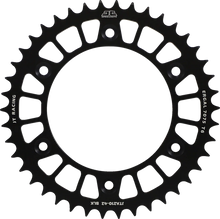 Load image into Gallery viewer, JT Sprockets Rear Sprocket - Honda - Black - 42 Tooth JTA210.42BLK - Main Product View