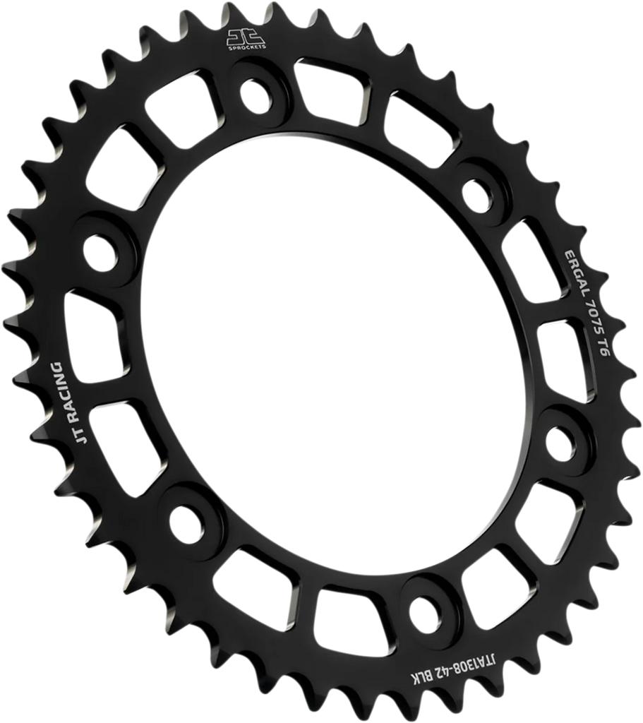 JT Sprockets Rear Sprocket - Honda - Black - 42-Tooth JTA1308.42BLK - Main Product View
