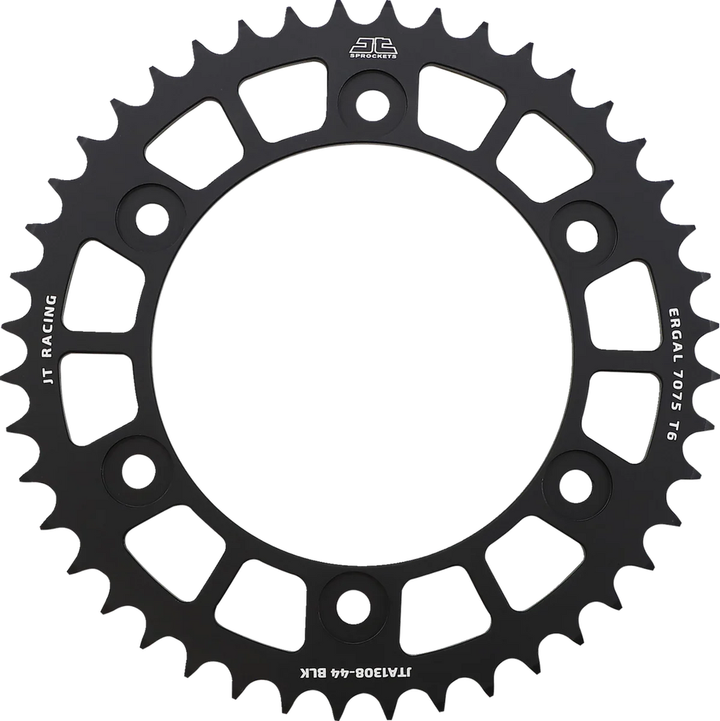 JT Sprockets Rear Sprocket - Honda - Black - 44 Tooth JTA1308.44BLK - Main Product View