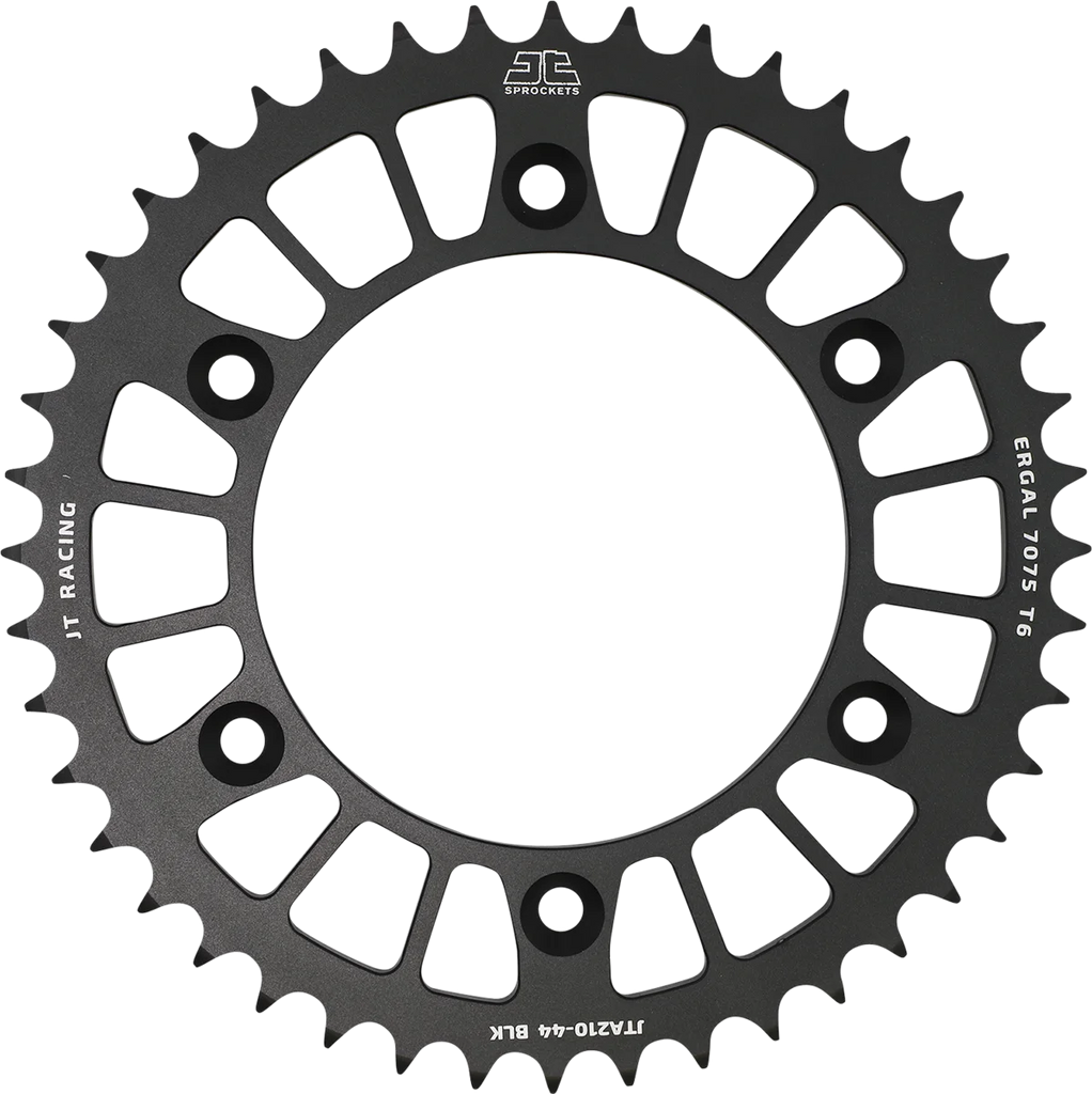 JT Sprockets Rear Sprocket - Honda - Black - 44 Tooth JTA210.44BLK - Main Product View