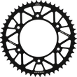 Load image into Gallery viewer, JT Sprockets Rear Sprocket - Honda - Black - 50 Tooth JTA210.50BLK - Main Product View