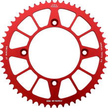Load image into Gallery viewer, JT Sprockets Rear Sprocket - Honda - Red - 56 Tooth JTA215.56RED - Main Product View