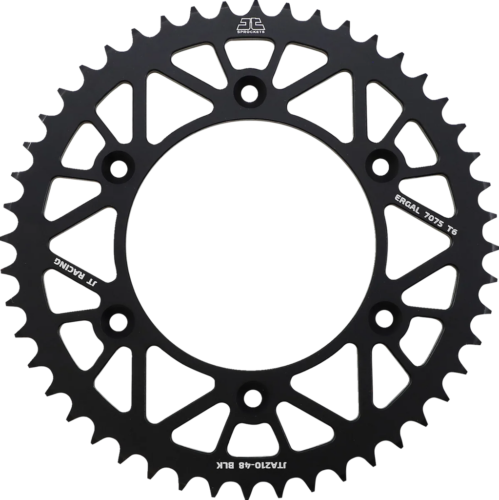 JT Sprockets Rear Sprocket - Honda/Beta - Black - 48 Tooth JTA210.48BLK - Main Product View