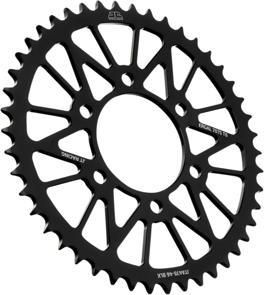 JT Sprockets Rear Sprocket - Kawasaki - Black - 46-Tooth JTA478.46BLK - Main Product View