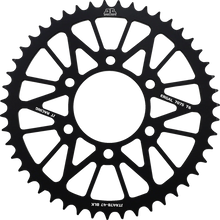 Load image into Gallery viewer, JT Sprockets Rear Sprocket - Kawasaki - Black - 47 Tooth JTA478.47BLK - Main Product View