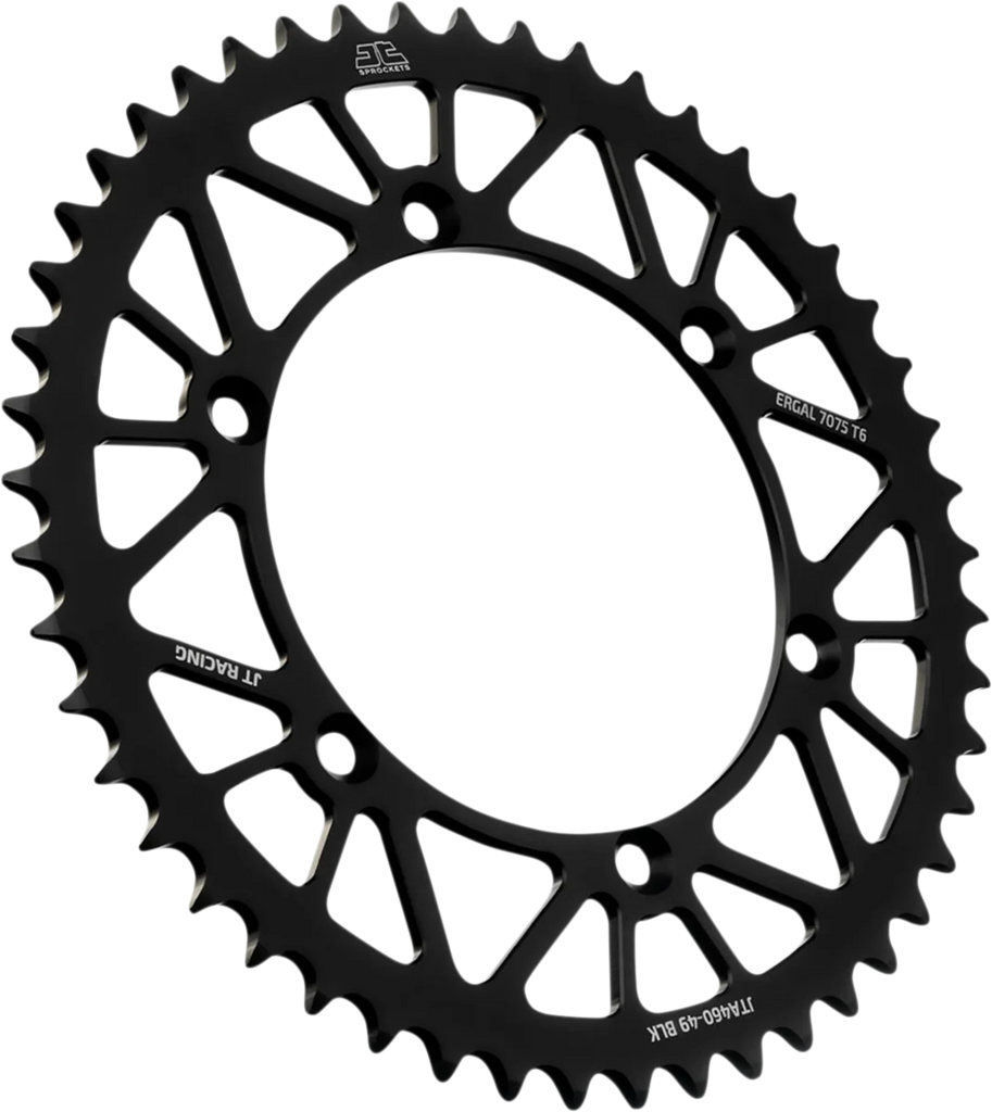 JT Sprockets Rear Sprocket - Kawasaki - Black - 49 Tooth JTA460.49BLK - Main Product View