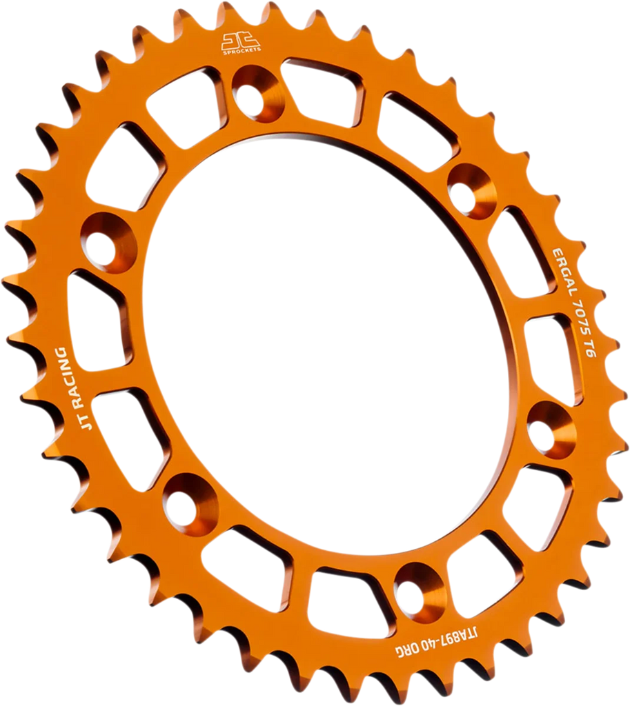 JT Sprockets Rear Sprocket - Orange - 40-Tooth JTA897.40ORG - Main Product View