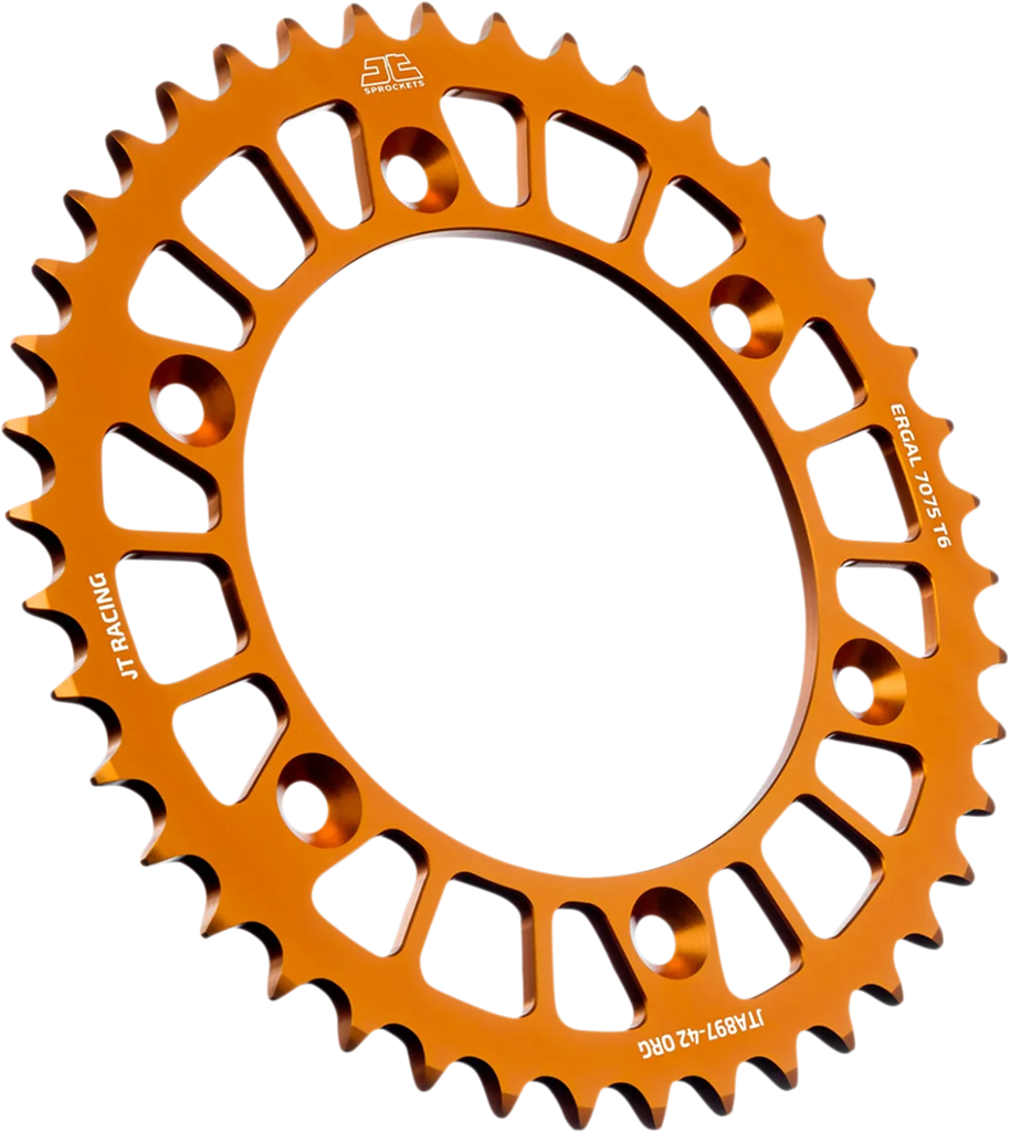 JT Sprockets Rear Sprocket - Orange - 42-Tooth JTA897.42ORG - Main Product View