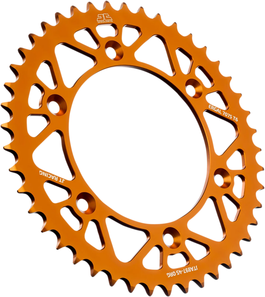 JT Sprockets Rear Sprocket - Orange - 45-Tooth JTA897.45ORG - Main Product View