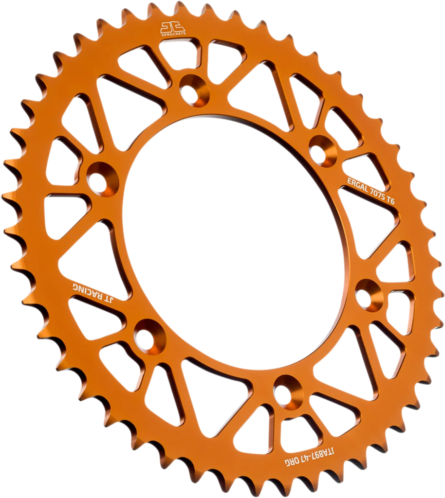 JT Sprockets Rear Sprocket - Orange - 47-Tooth JTA897.47ORG - Main Product View