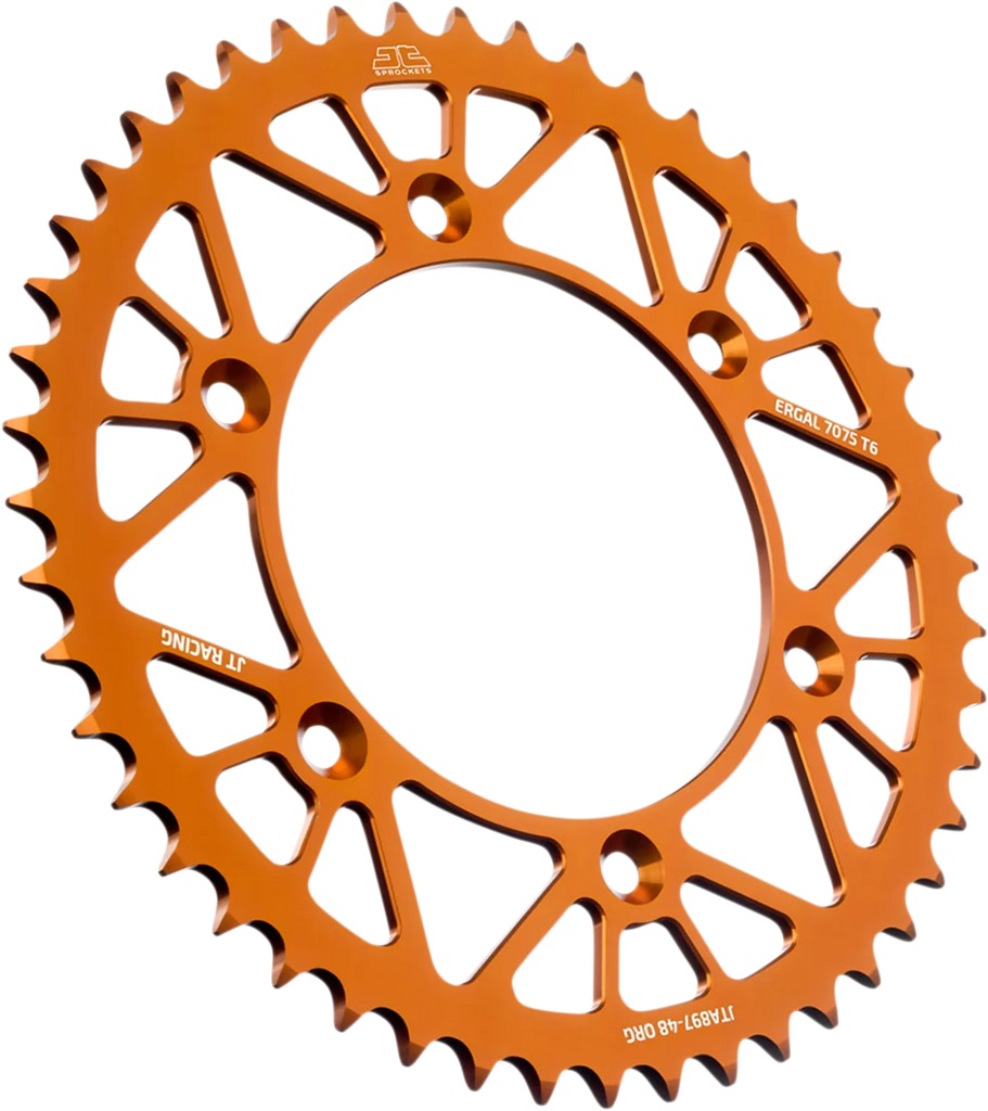 JT Sprockets Rear Sprocket - Orange - 48-Tooth JTA897.48ORG - Main Product View