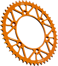 Load image into Gallery viewer, JT Sprockets Rear Sprocket - Orange - 49-Tooth JTA897.49ORG - Main Product View