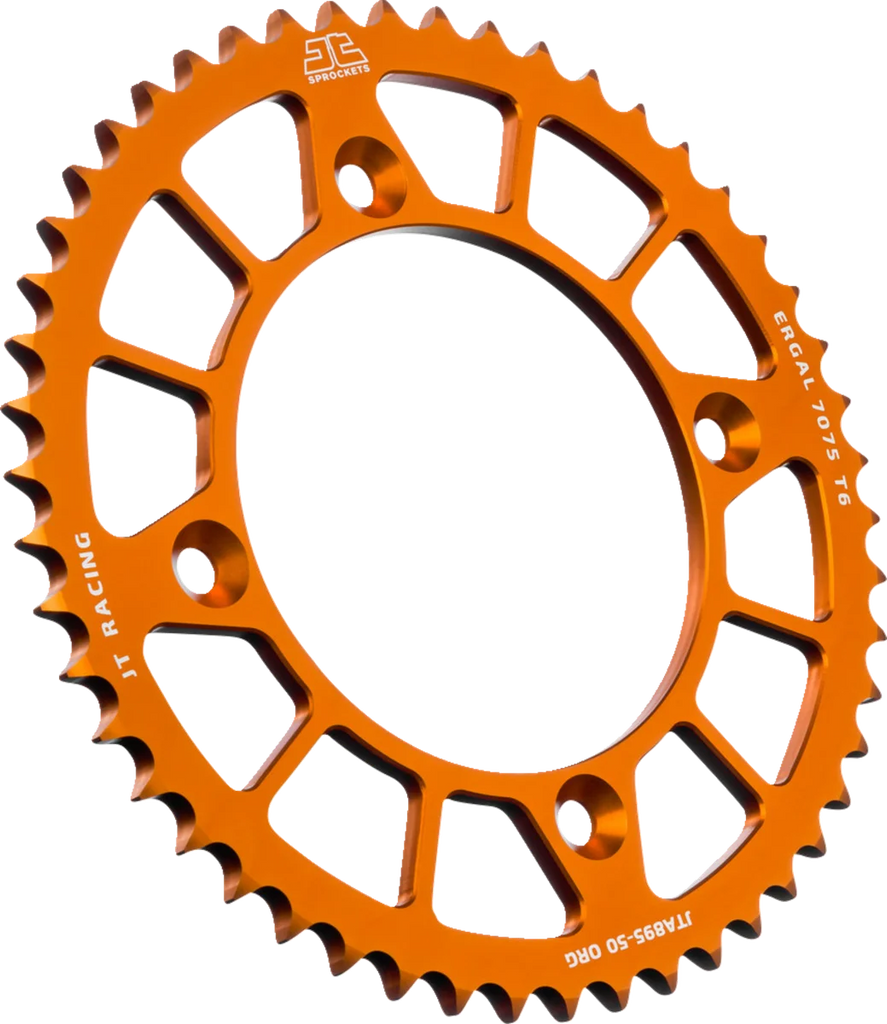 JT Sprockets Rear Sprocket - Orange - 50 Tooth - KTM JTA895.50ORG - Main Product View