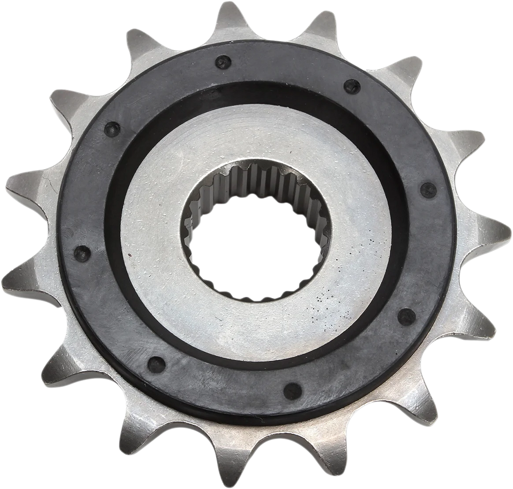 JT Sprockets Sprocket - Front - Yamaha - 15-Tooth JTF577.15RB - Side View