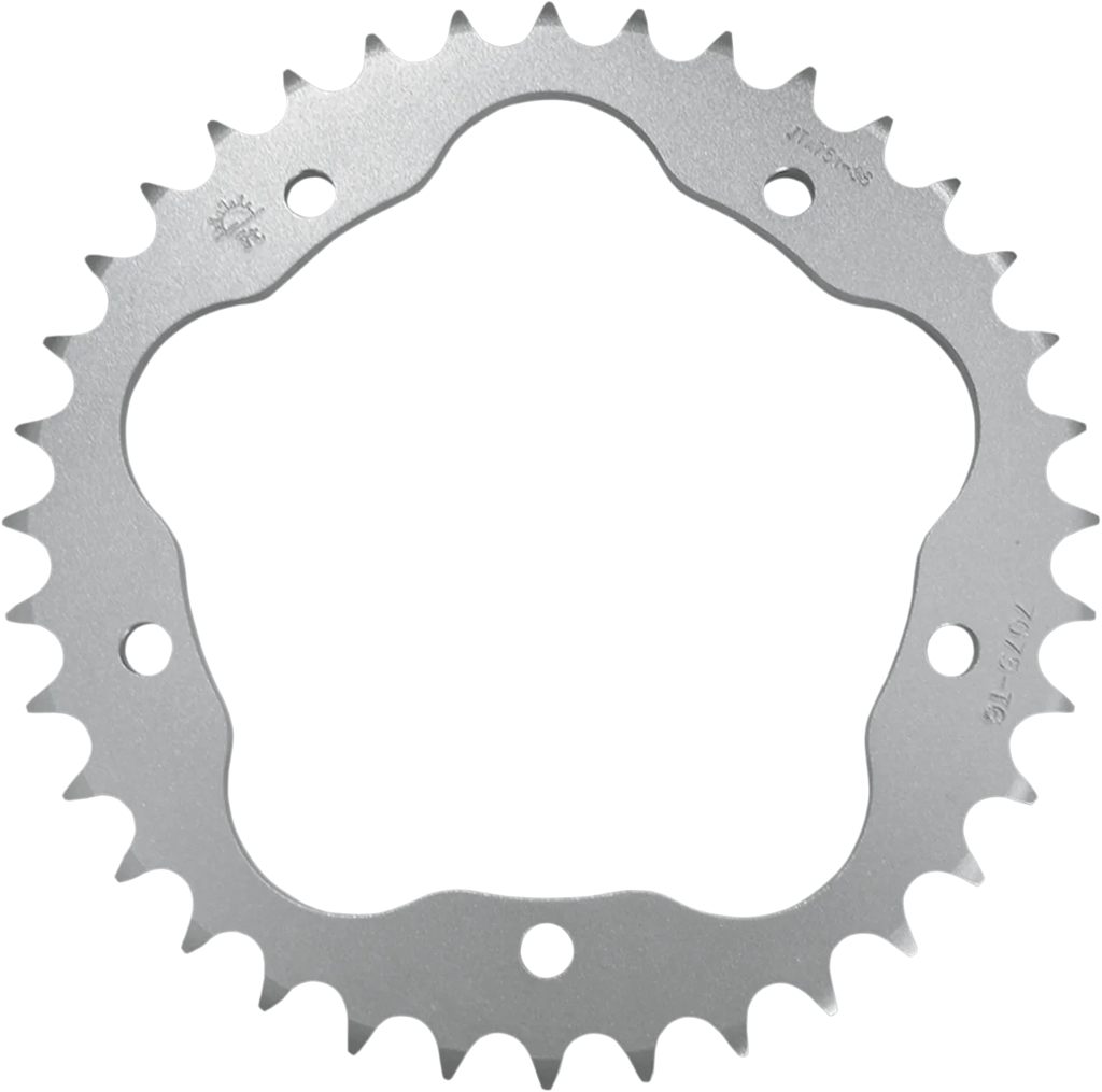 JT Sprockets Sprocket - Rear - Kawasaki/Suzuki - 30-Tooth JTR801.30 - Side View