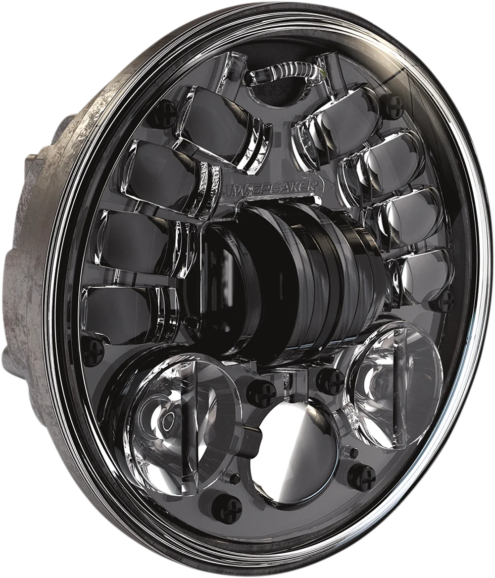JW Speaker Corporation - Adaptive 2 LED Headlight - 5-3/4" - Black - 0555091 - Additional View 6