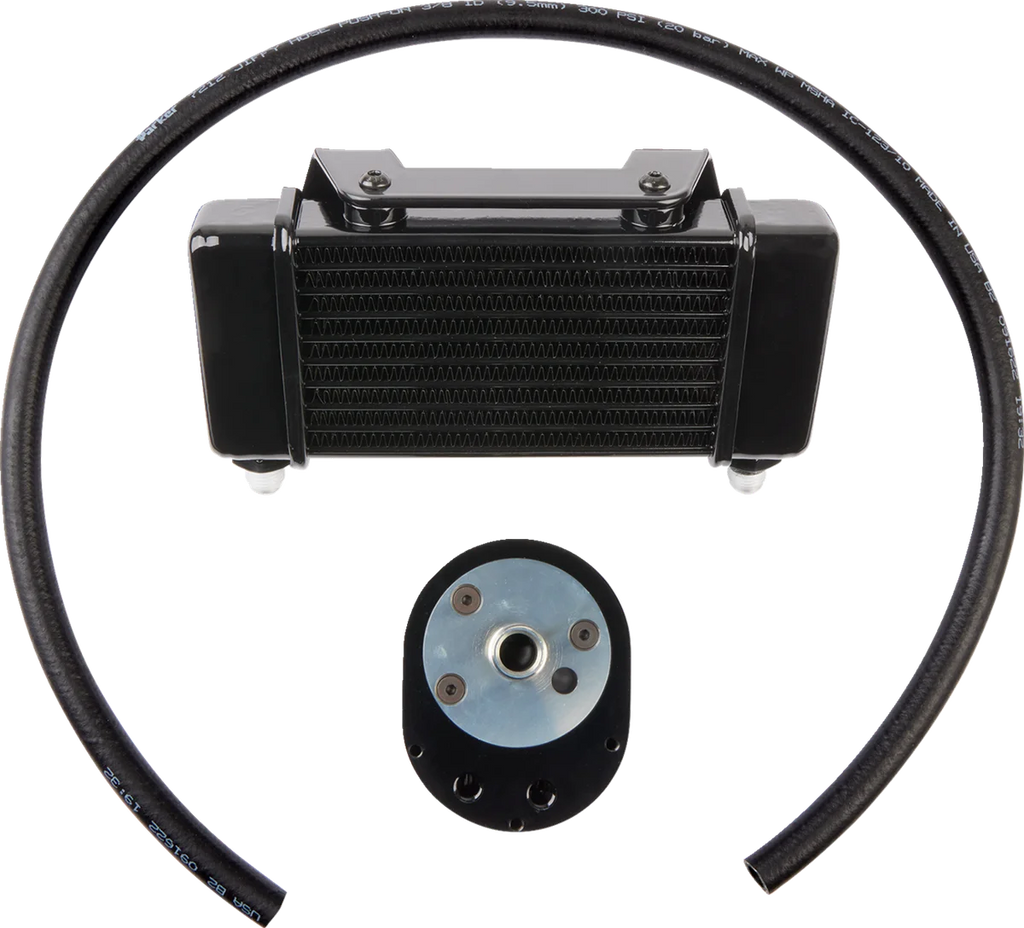 Jagg Oil Coolers Oil Cooler Kit - Low Mount - Touring 750-2400-0323 - Main Product View