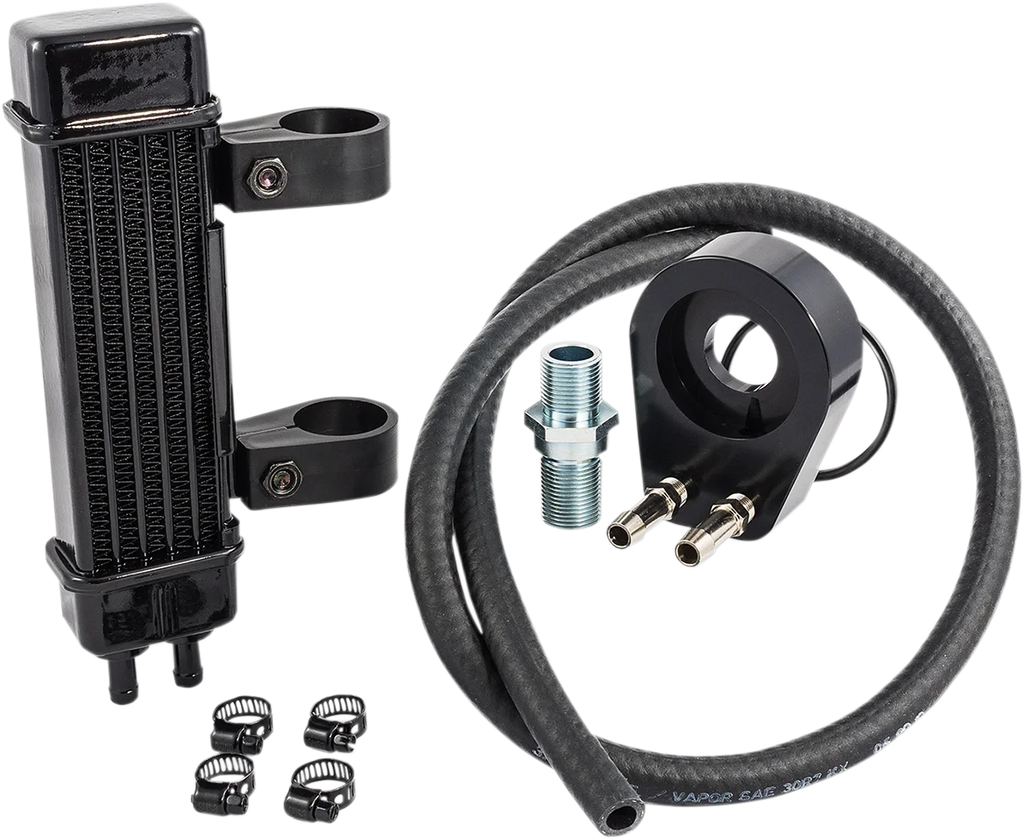 Jagg Oil Coolers Oil Cooler Kit - SlimLine - 6-Row 762-1200 - Main Product View