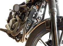 Load image into Gallery viewer, Jagg Oil Coolers Oil Cooler Kit - SlimLine - 6-Row 762-1200 - Side View