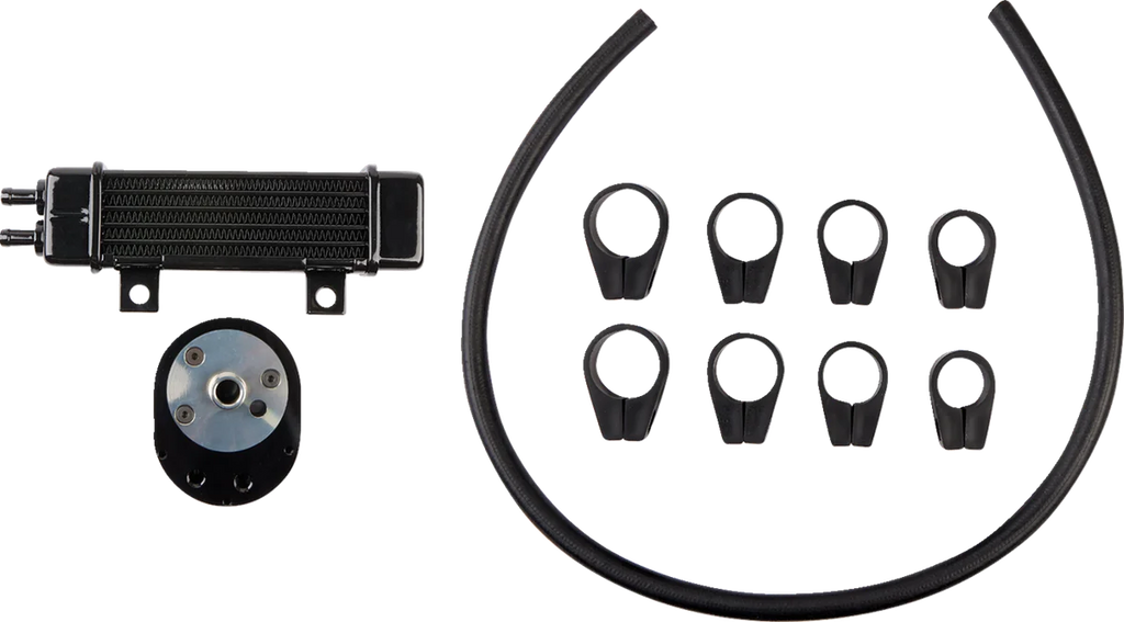 Jagg Oil Coolers Oil Cooler Kit - Vertical - Slimline 750-1200-0323 - Main Product View