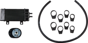 Jagg Oil Coolers Oil Cooler Kit - Vertical - WideLine 750-2000-0323 - Main Product View