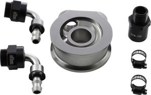 Jagg Oil Coolers Oil Filter Adapter - Big Twin/Sportster 4500 - Main Product View