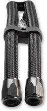 Load image into Gallery viewer, Jagg Oil Coolers Oil Hose Upgrade Kit - Black - 6' 211-JLWN06-6 - Detail View