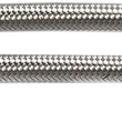 Load image into Gallery viewer, Jagg Oil Coolers Oil Hose Upgrade Kit - Stainless Steel - 6' 211-JSSN06-6 - Side View