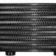 Load image into Gallery viewer, Jagg Oil Coolers Universal Oil Cooler - 10-Row - Gloss Black 3120 - Main Product View