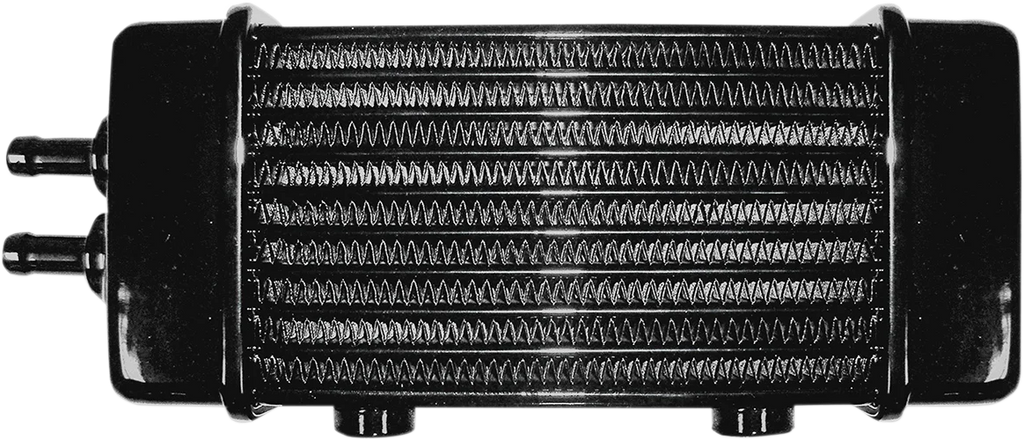 Jagg Oil Coolers Universal Oil Cooler - 10-Row - Gloss Black 3120 - Main Product View