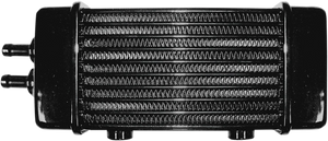 Jagg Oil Coolers Universal Oil Cooler - 10-Row - Gloss Black 3120 - Main Product View