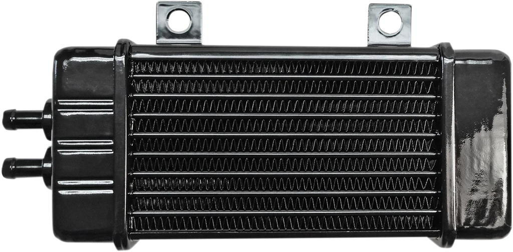 Jagg Oil Coolers Universal Oil Cooler - 10-Row - Gloss Black 3150 - Main Product View